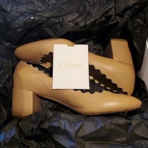 Chloé Lauren Scalloped Heels - Size 38.5